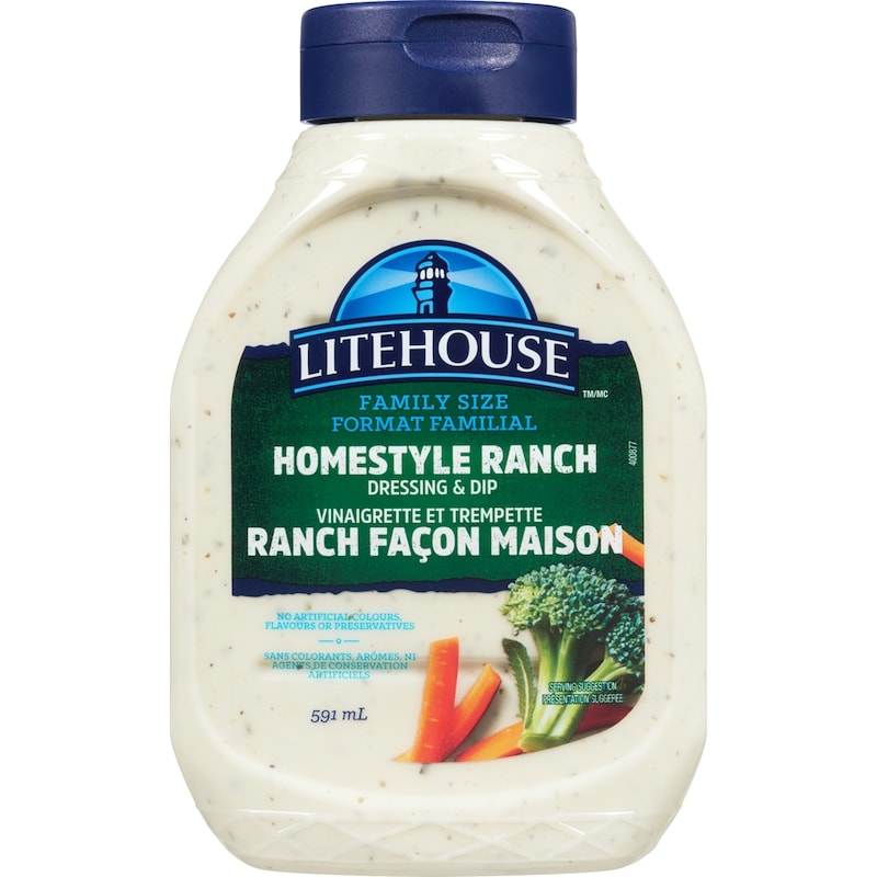 Litehouse Dressing & Dip Homestyle Ranch, Family Size