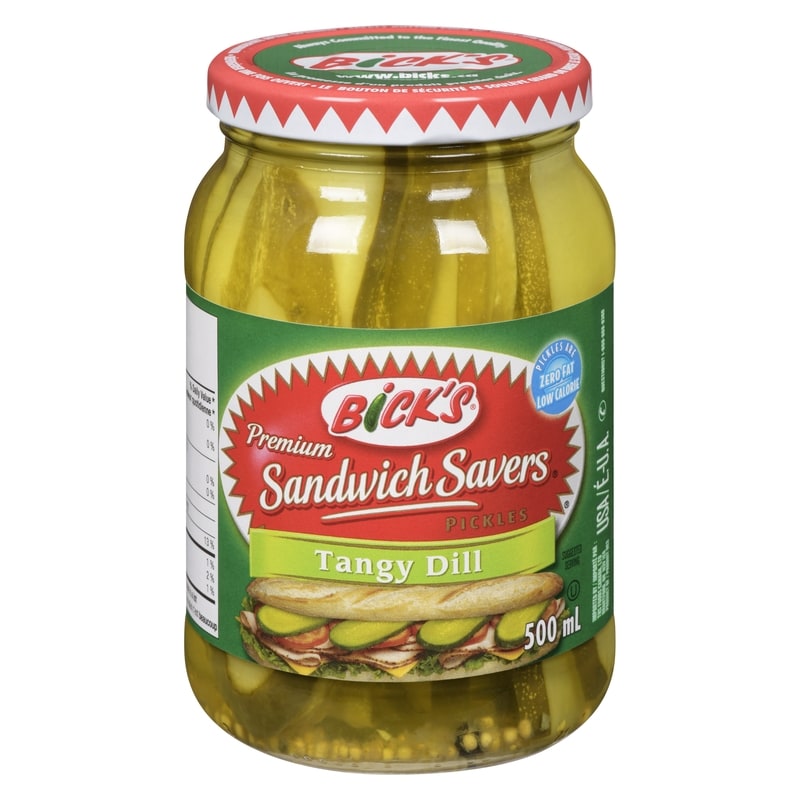Bicks Premium Pickles Tangy Dill Sliced