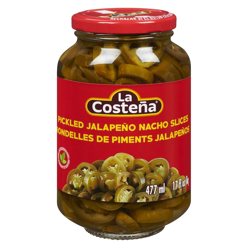 Pickled Jalapeño Nacho Slices La Costena