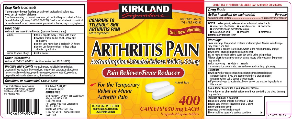 Kirkland Signature Arthritis Pain 650MG 400 Caplets
