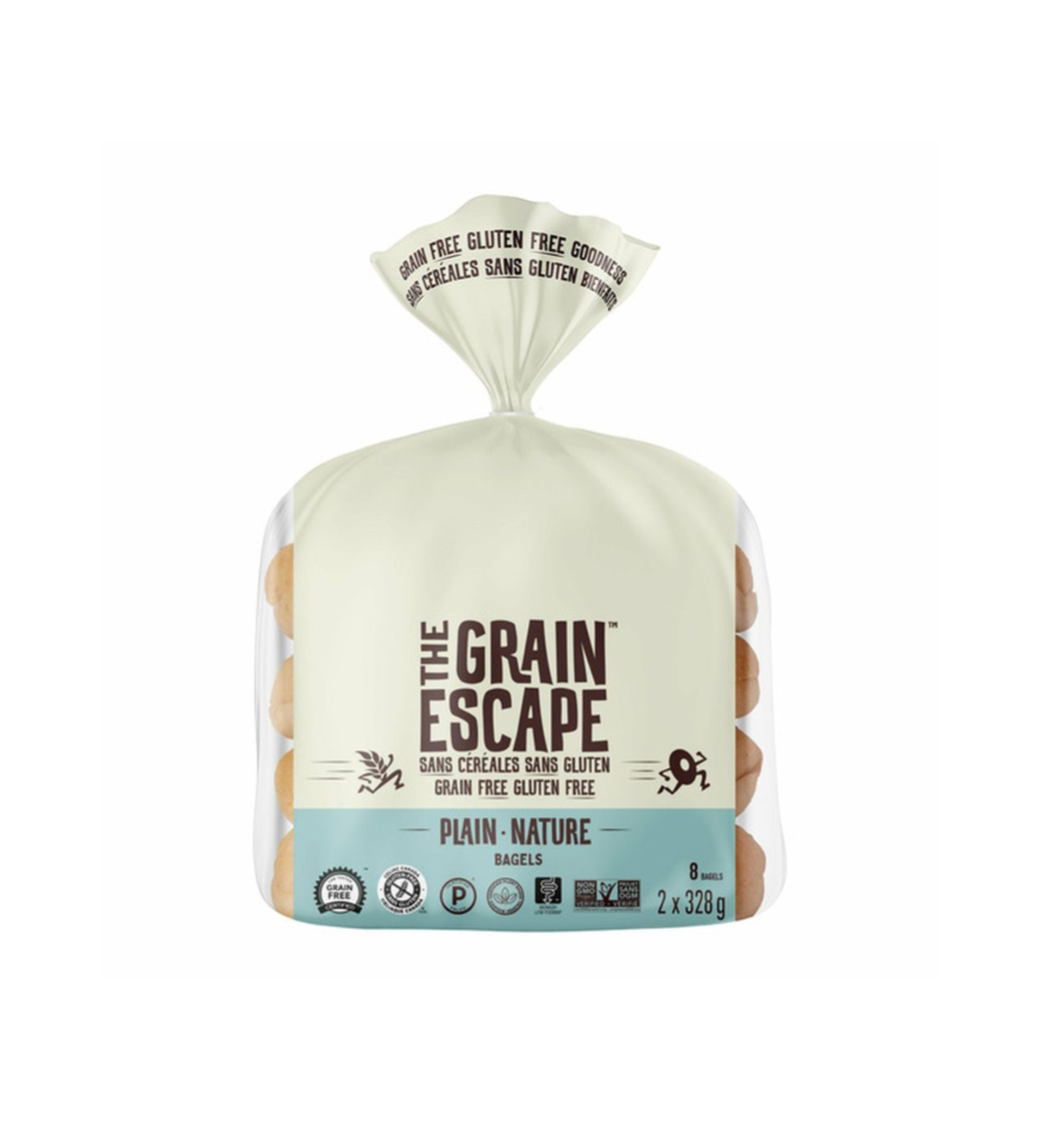 The Grain Escape Grain Free, Gluten Free, Plain Bagels