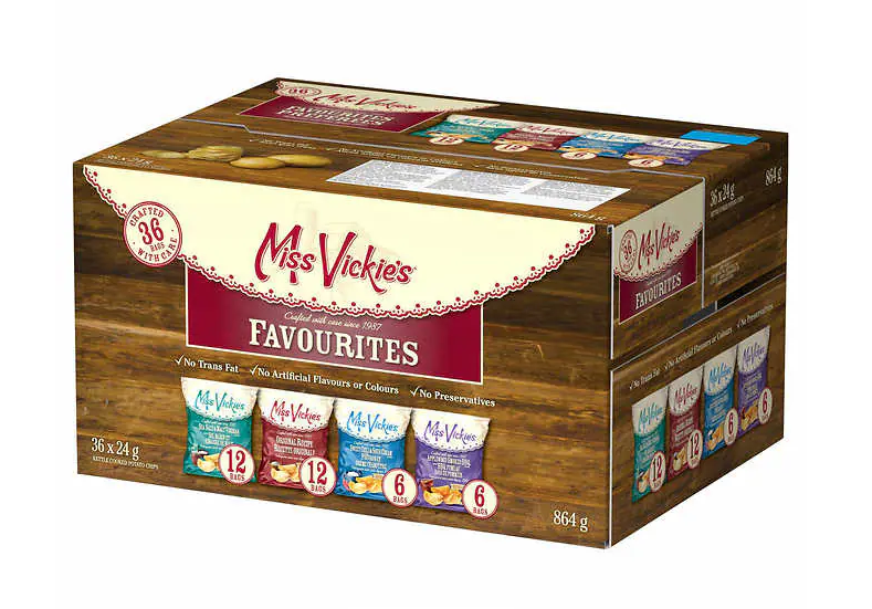Miss Vickie's Potato Chips Variety Pack (36x24g)
