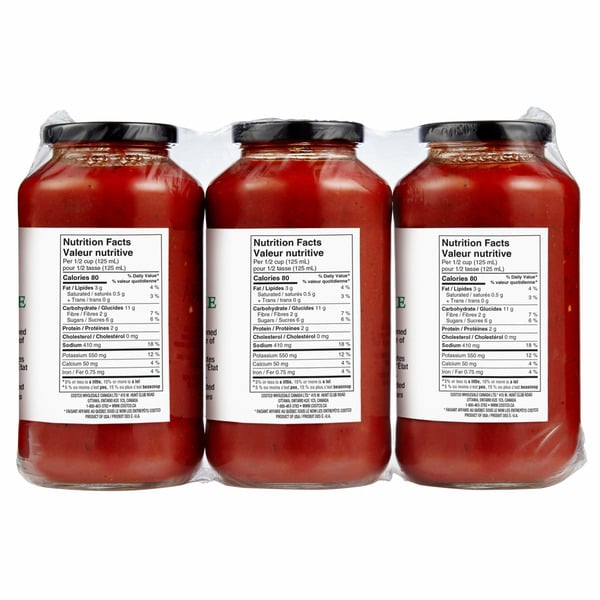 Kirkland Signature Organic Marinara Sauce 3pk