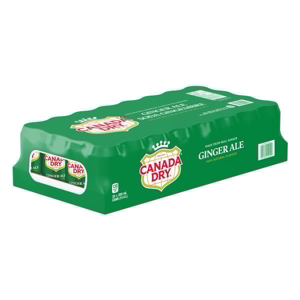 Canada Dry Ginger Ale 355 ml • 32 x 355 ml