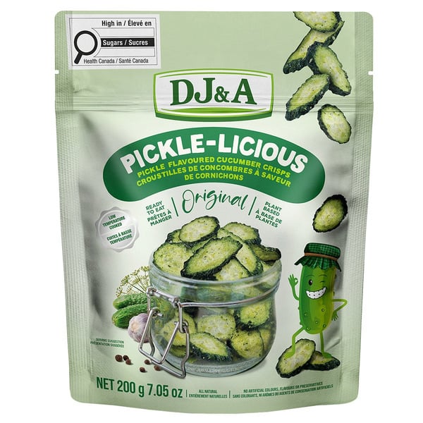 DJ&A Pickle-Licious Cucumber Crisps