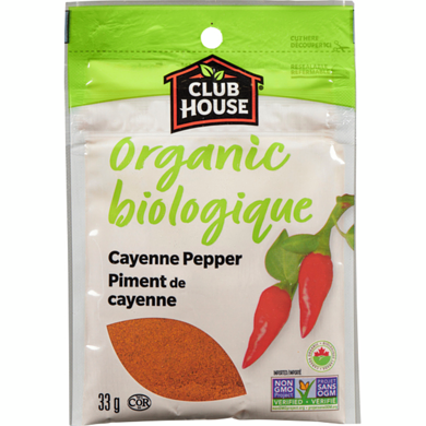 Club House
Organic Cayenne Pepper
33 g