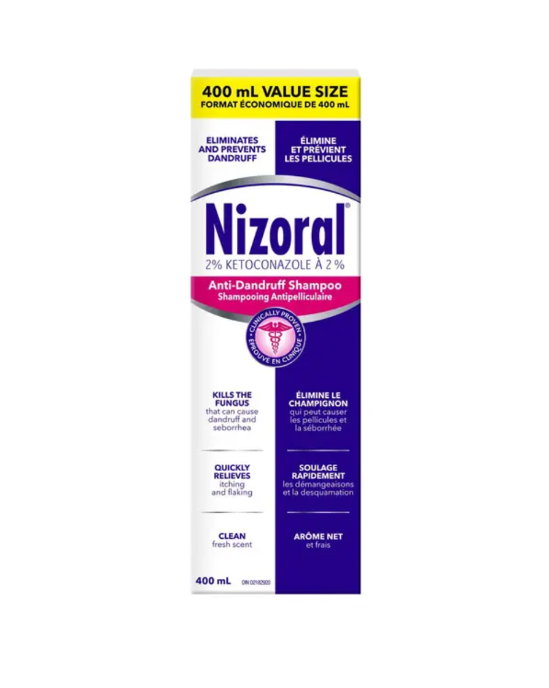 Nizoral Anti-Dandruff Shampoo, 400 ml
