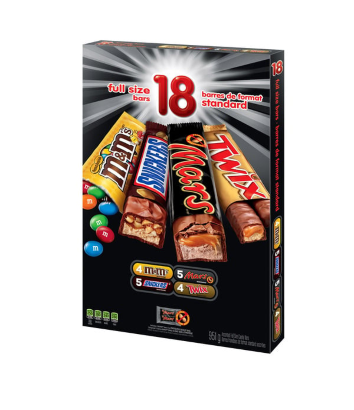 Mars Chocolate Bars Variety Pack