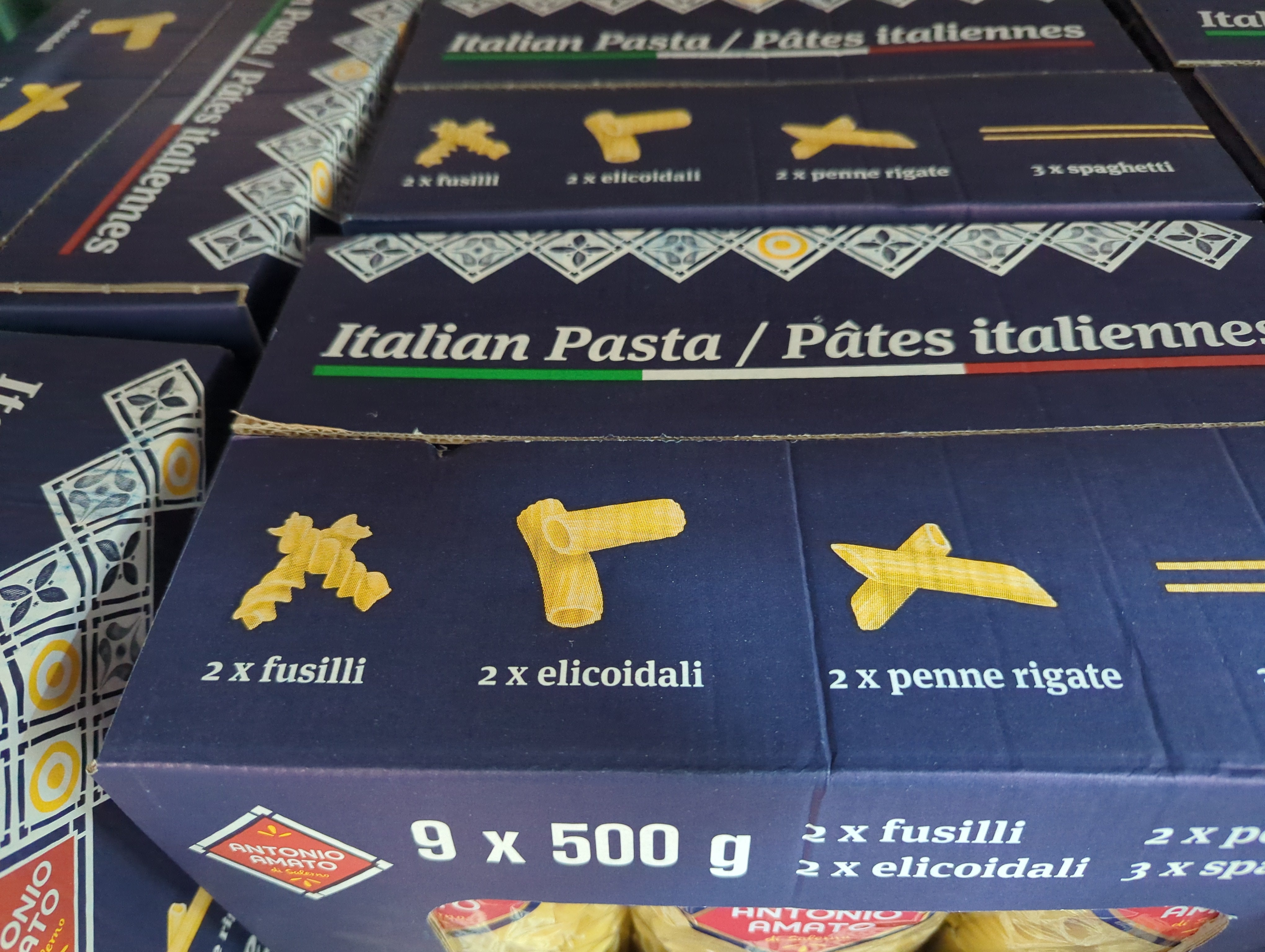 Antonio Amato Assorted Pasta 9x500 g