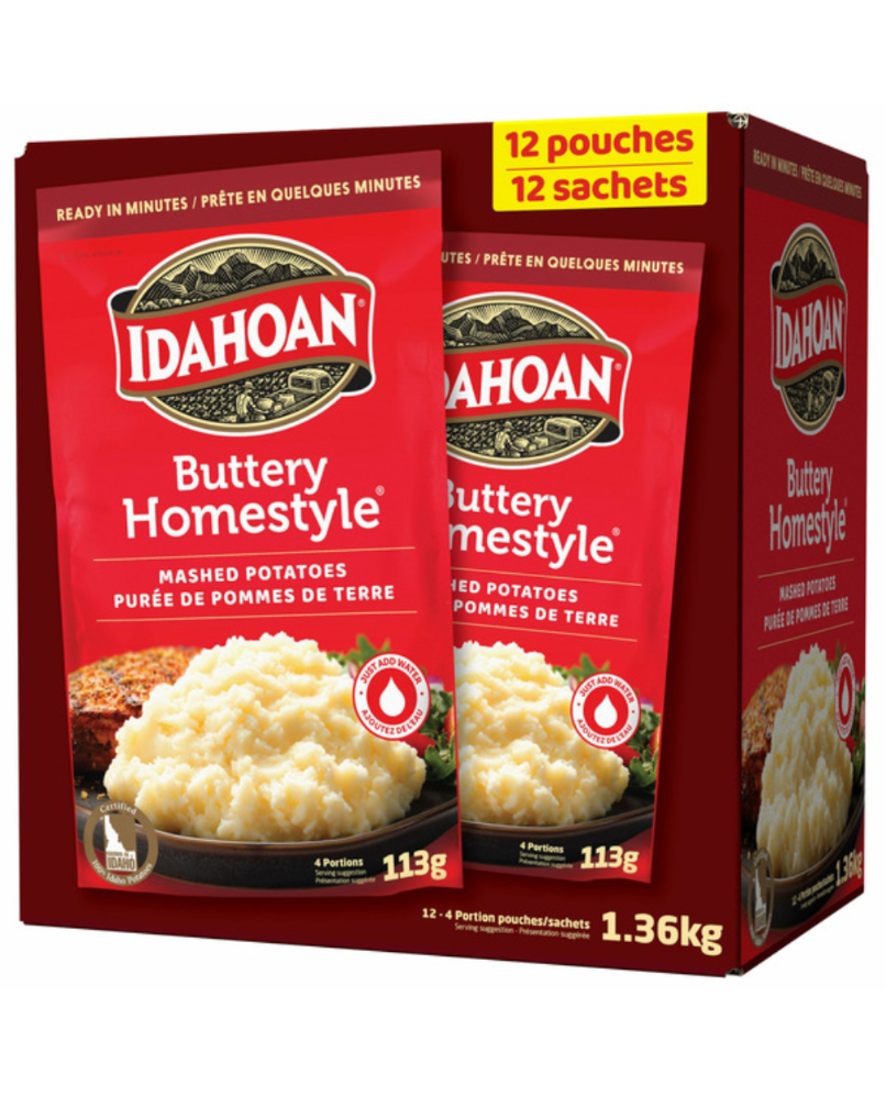 Idahoan Buttery Homestyle Mashed Potatoes 1.36 kg