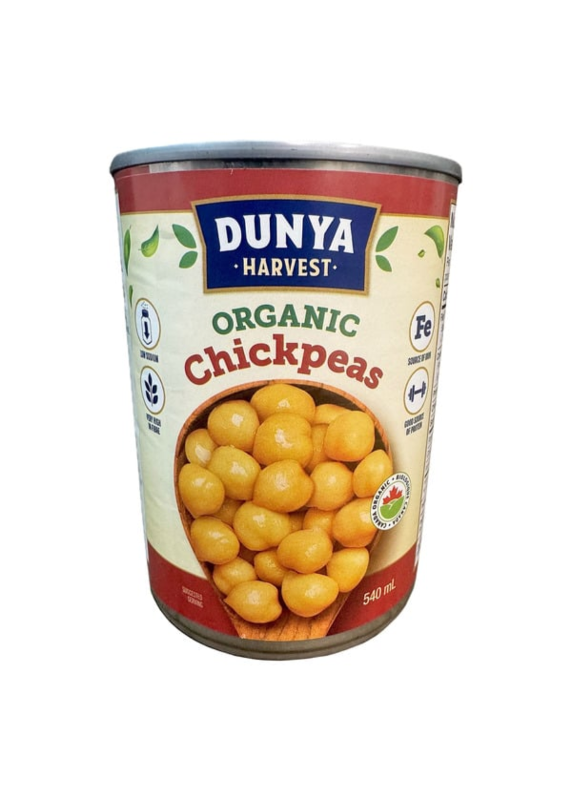 Dunya Harvest Organic chickpeas 8x540 ml