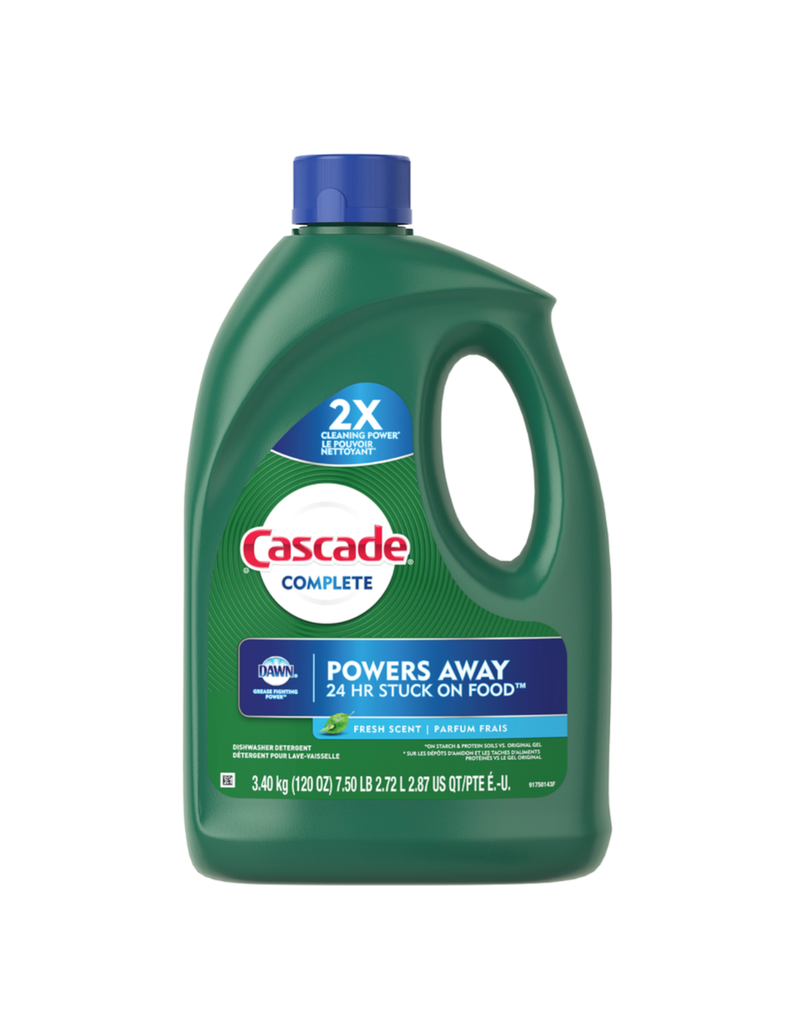 Cascade Advanced Power Gel Dishwasher Detergent. Fresh Scent