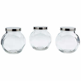 Tabletops Unlimited tilted mason jars