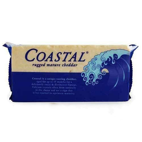 Coastal Rugged Mature Cheddar Cheese 490G
