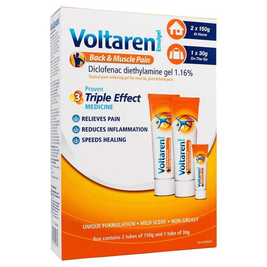 Voltaren Back & Muscle Topical Pain Relieving Gel