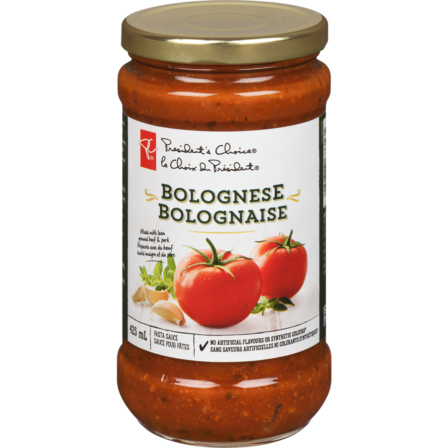 President's Choice Bolognese Pasta Sauce