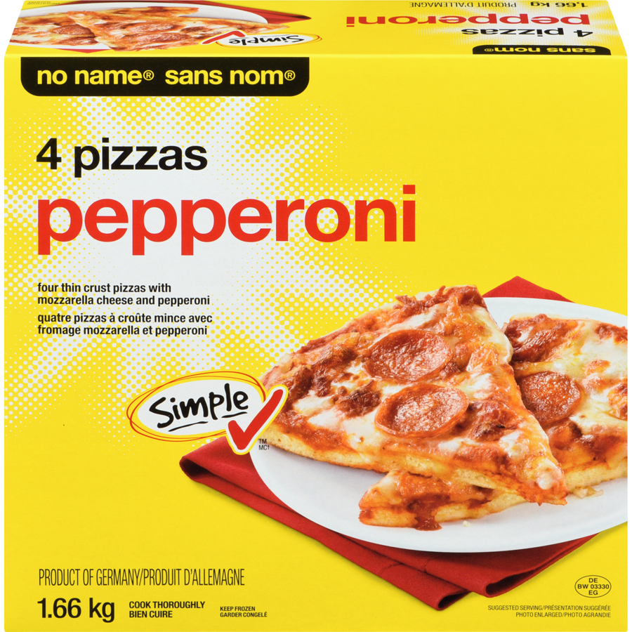 No Name Pepperoni Pizza