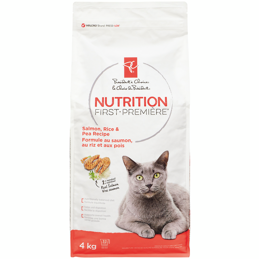 President's Choice Nutrition First Cat Food (Salmon, Rice & Pea 4kg)