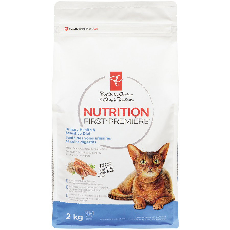 President's Choice Nutrition First Urinary Health & Sensitive Diet Cat Food (Trout, Duck, Oatmeal & Pea)