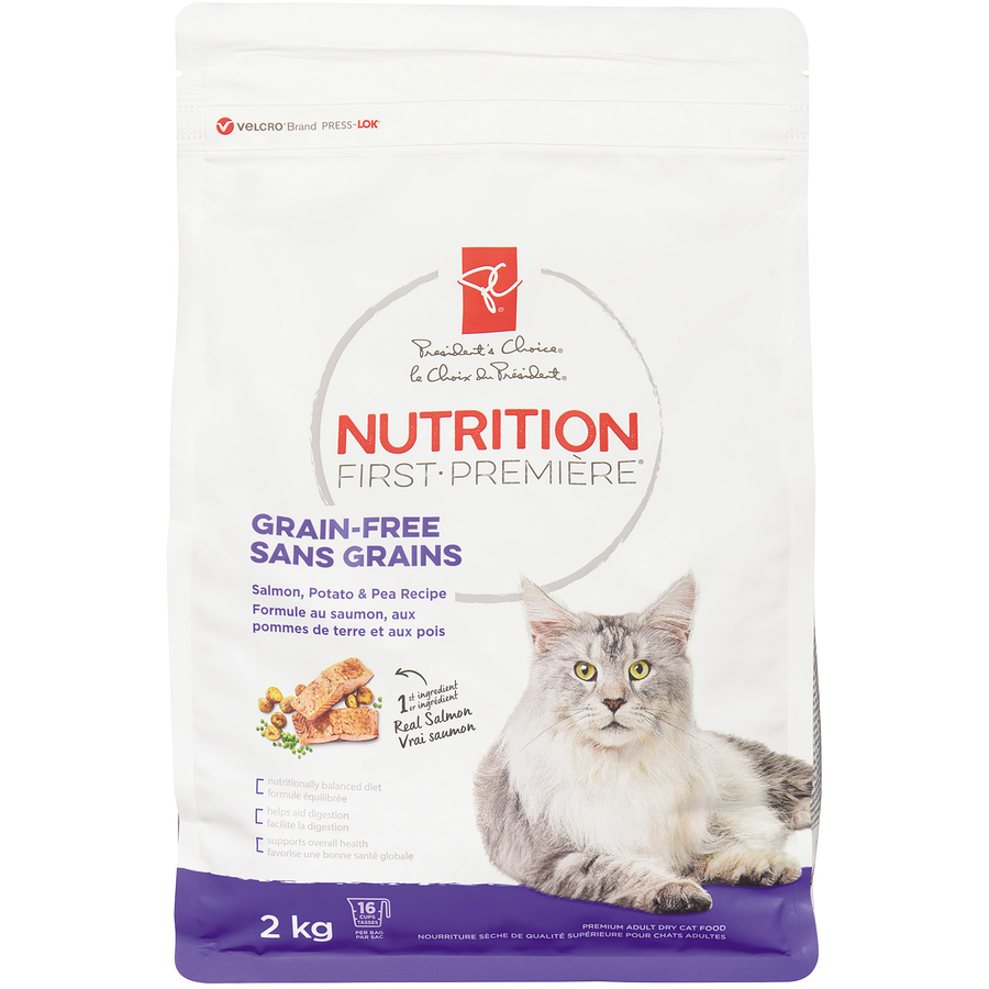 President's Choice Nutrition First Grain-Free Cat Food (Salmon, Potato & Pea)