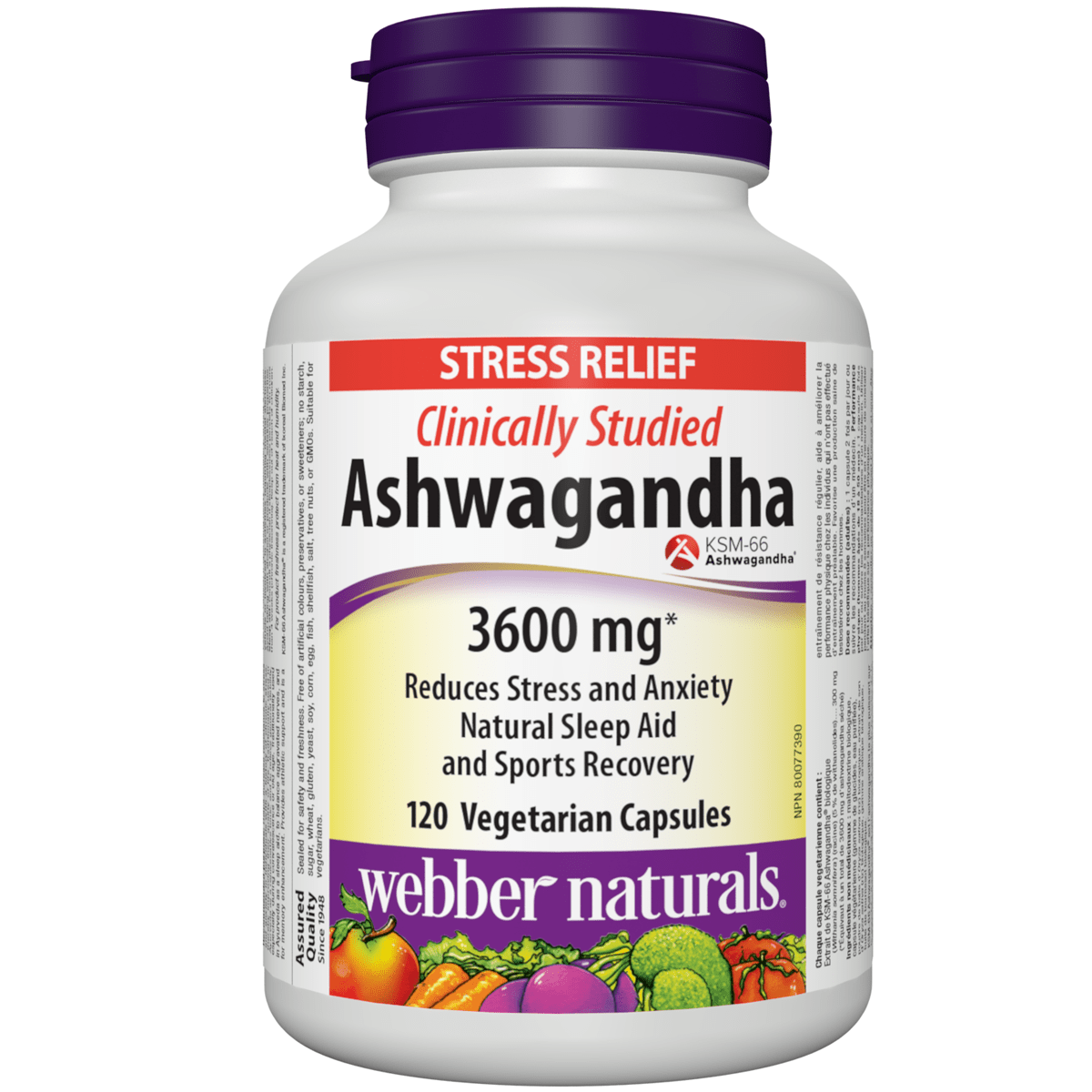 Webber Naturals Ashwagandha (2 pack)