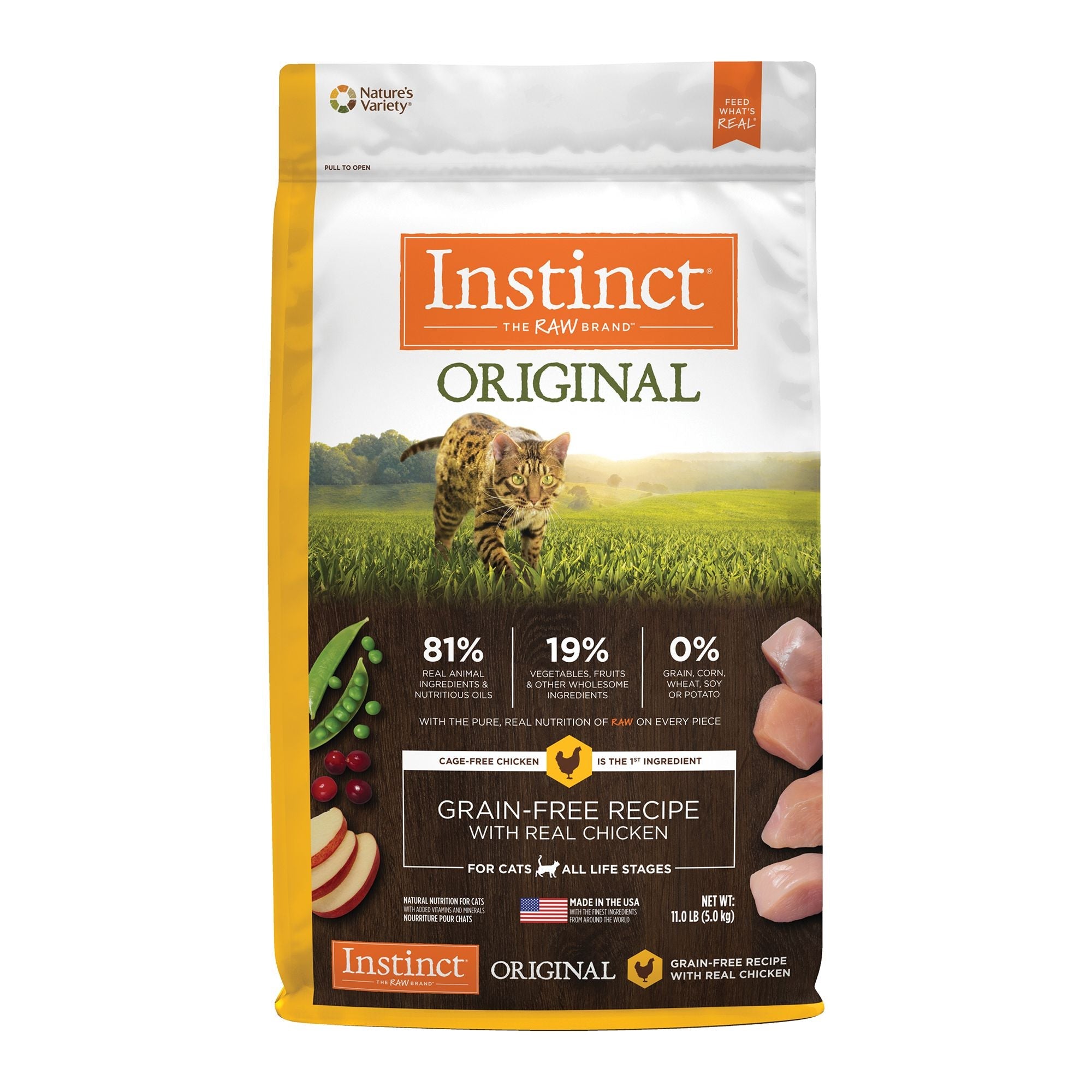 Nature's Variety Instinct Original Cat Food - Natural, Grain Free, Chicken