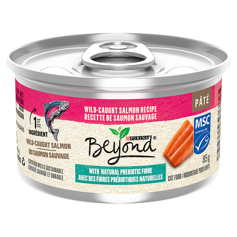Purina Beyond Grain Free Adult Cat Food - Wild Salmon Pate Recipe