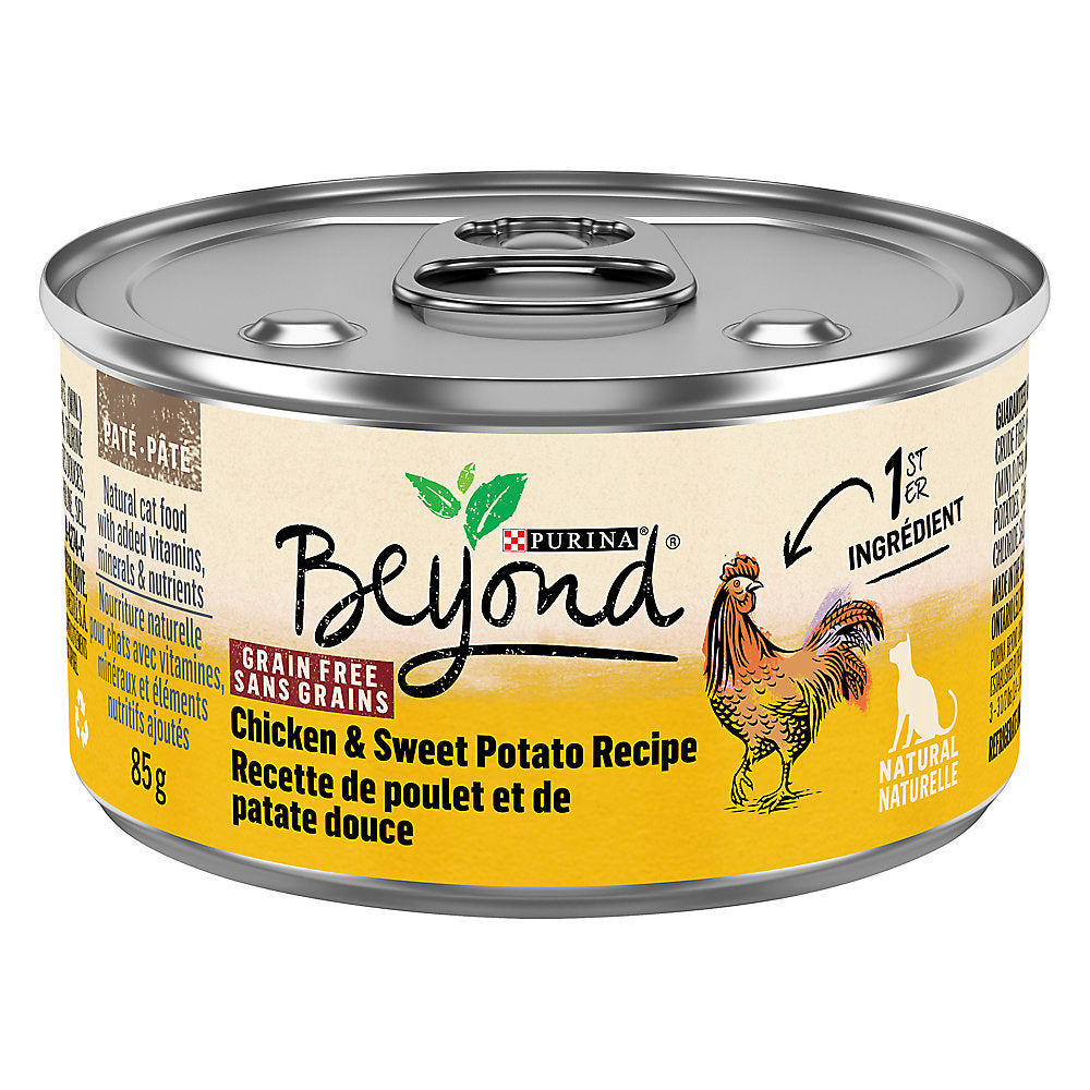Purina Beyond Grain Free Adult Cat Food - Chicken & Sweet Potato Pate Recipe