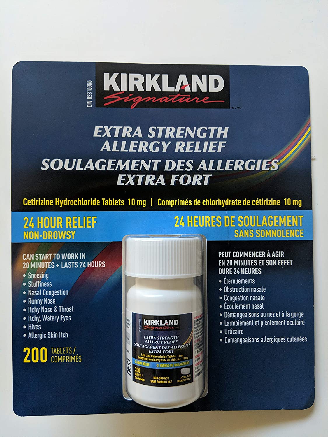 Kirkland Signature Allergy Relief Extra Strength