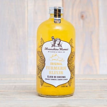 Organic Lemon Turmeric Elixr - Moonshine Mama's - 500ml