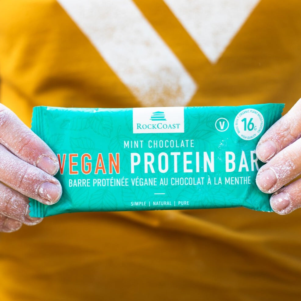 RockCoast Chocolate Mint Vegan Protein Bar