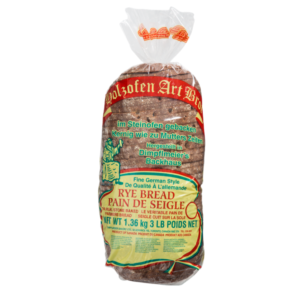 Dimpflmeier Holzofen Rye Bread 1.36kg