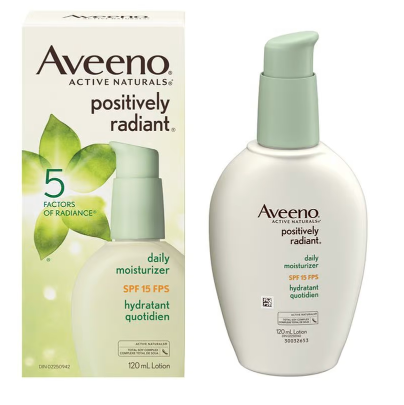 Aveeno Positively Radiant SPF 15 Daily Moisturizer