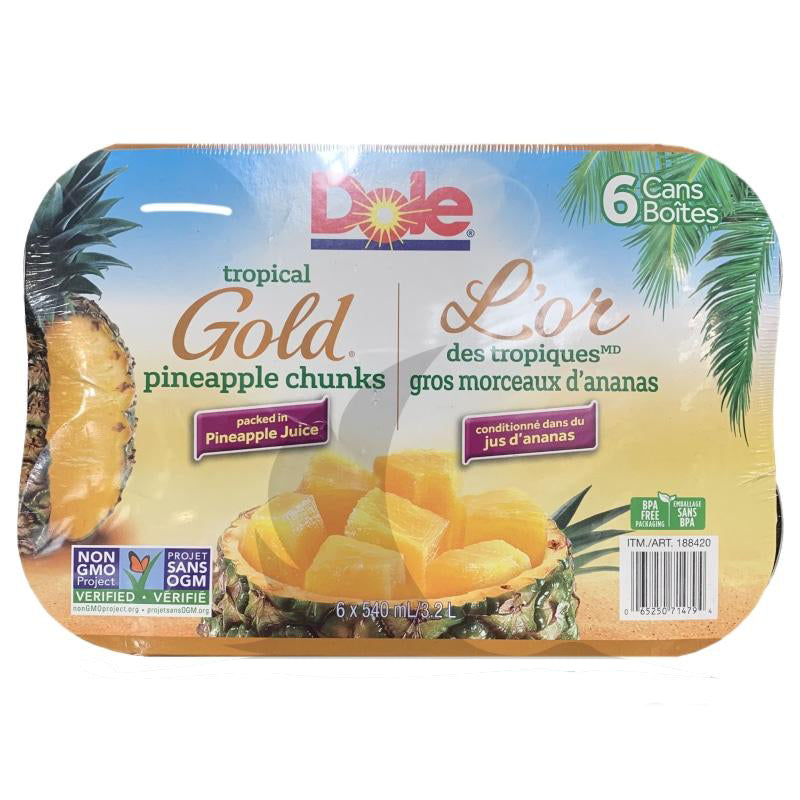 Dole Tropical Gold Pineapple Chunks