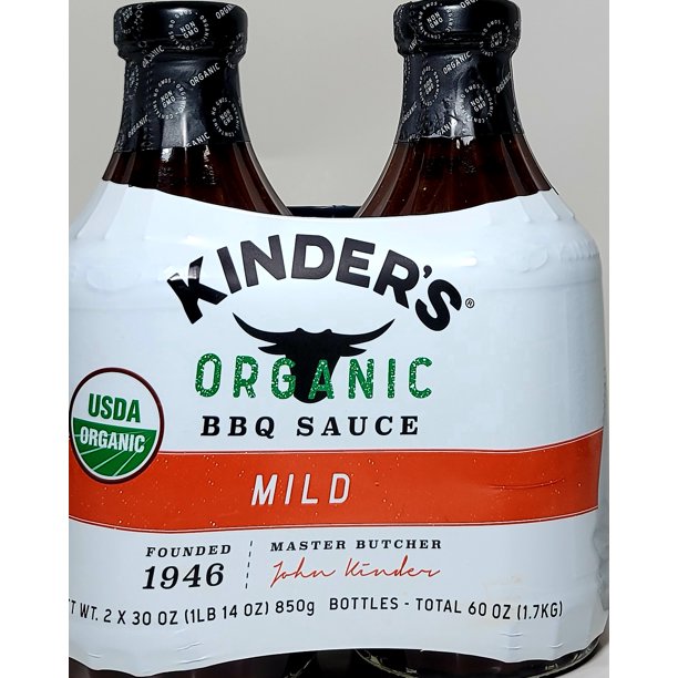 Kinder's Organic BBQ Sauce (2 pack)