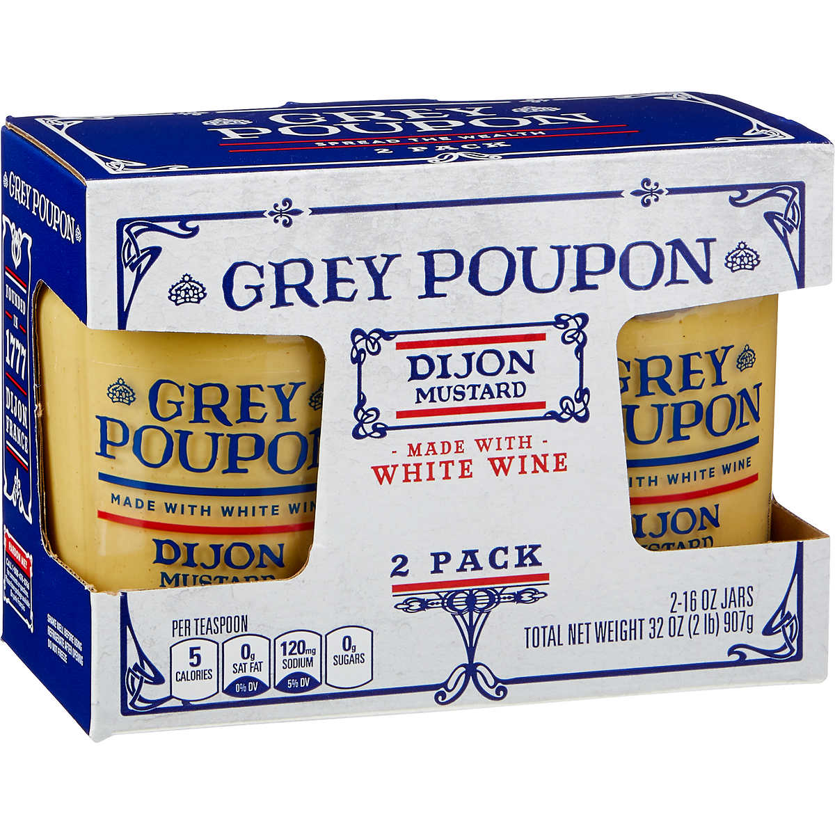 Grey Poupon Dijon Mustard