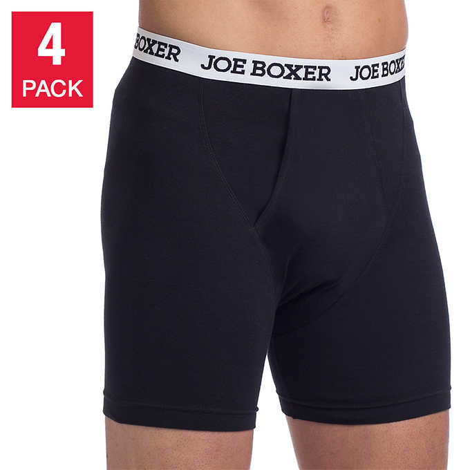 Joe Boxer Men's Boxer Briefs 4-pack