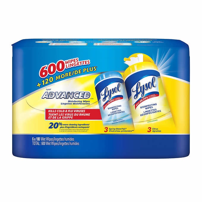 Lysol Disinfecting Wipes 6PK