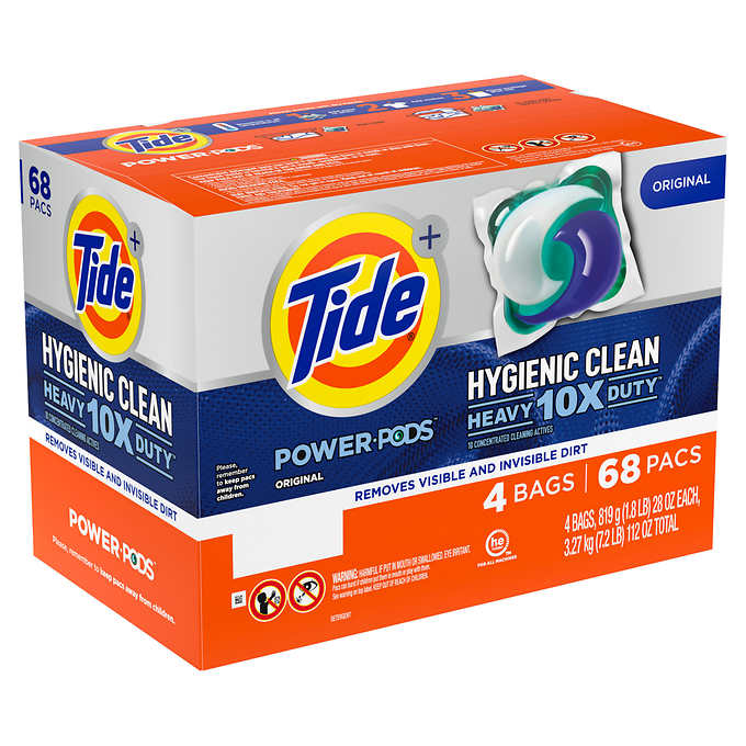 Tide Power PODS Hygienic Clean detergent pacs
