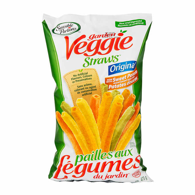 Sensible Portions Veggie Straws Original 475G