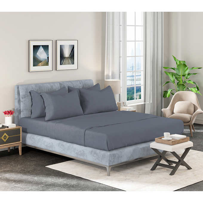 Pure Earth – Organic Cotton 6-piece Sheet Set, Queen