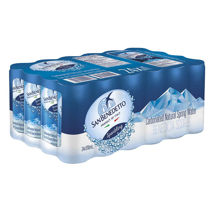 San Benedetto sparkling water*