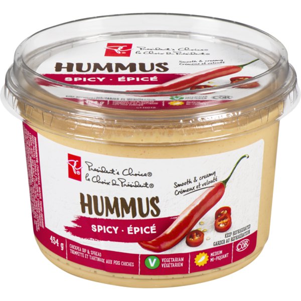 Presidents Choice Spicy Hummus