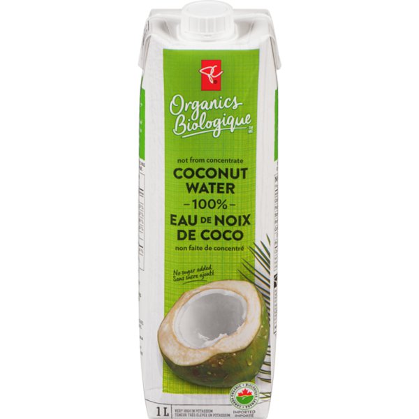 Presidents Choice Organics Organic Coconut Water