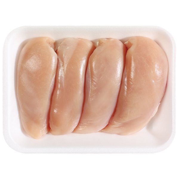 Presidents Choice Blue Menu Skinless Bone-In Chicken Breast in Cp Sst