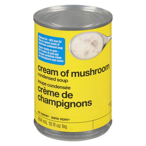 No Name Reduced Fat Cream Of Mushroom Soup