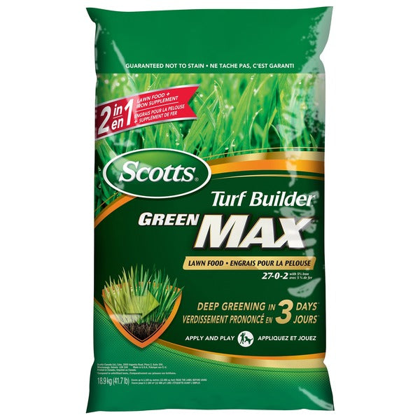 Scotts Turf Builder Green Max Lawn Fertilizer