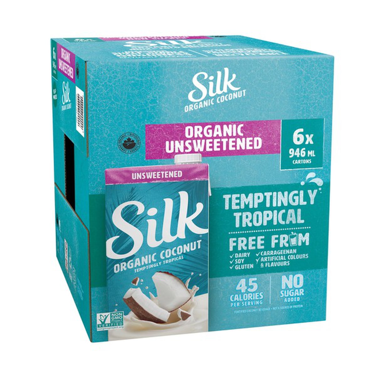 Silk Unsweetened Organic Coconut Milk Beverage