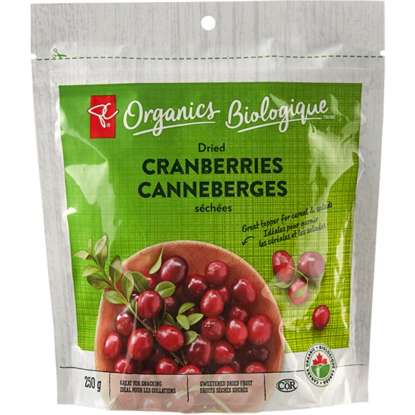 PC Organics Dried Cranberries