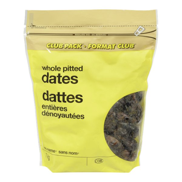 No Name Club Pack Whole Pitted Dates